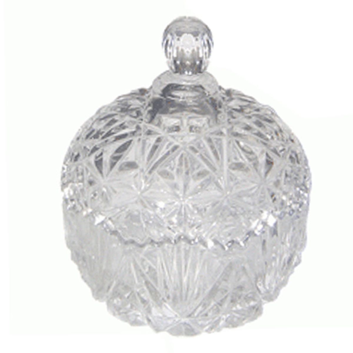 BRIC - Bombonera o Azucarera de Vidrio con tapa