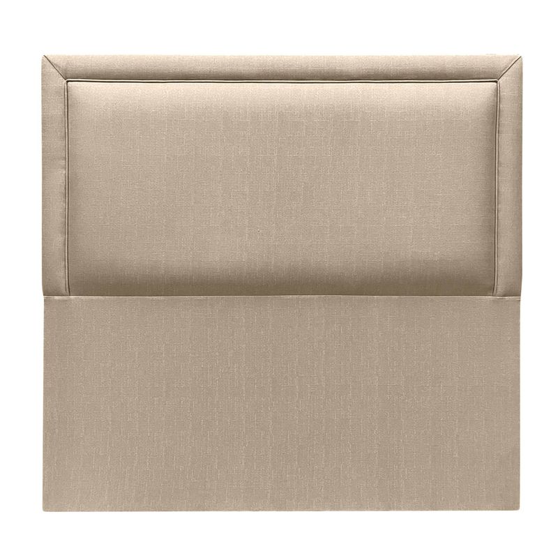 MOBEL DESIGN - Respaldo Liso Marco King Tela Beige