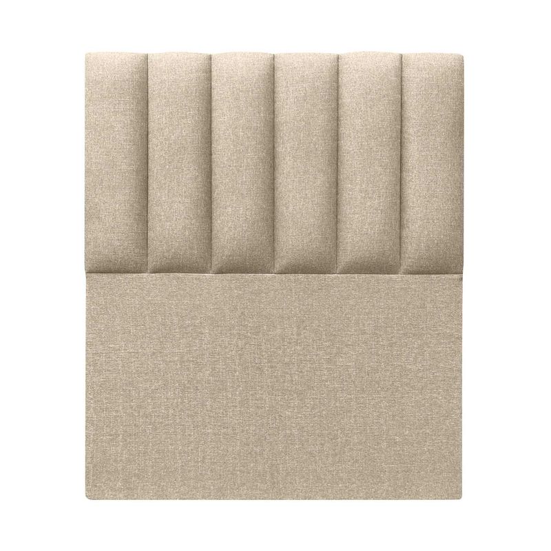 MOBEL DESIGN - Respaldo Tubular Vertical 1,5 plazas Tela Beige