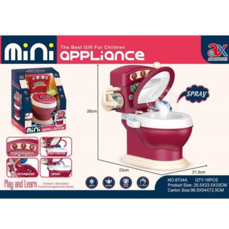 OEM - Mini Inodoro Juego De Simulación Para Niños Juguetes