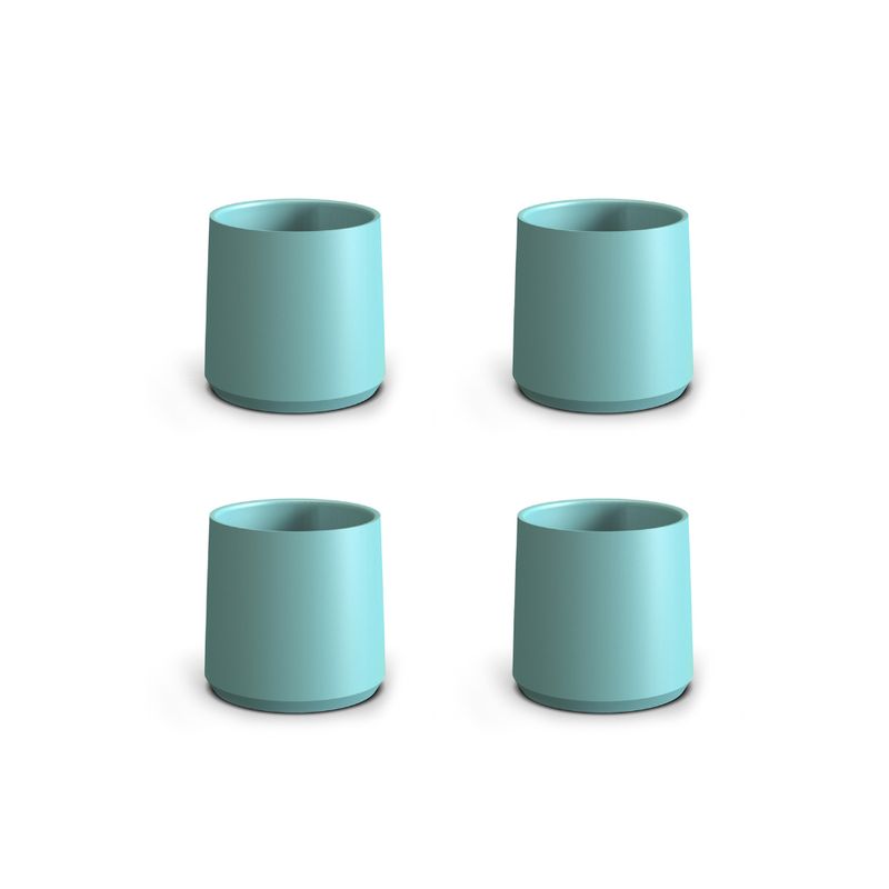 GENERICO - Pack 4 Vasos De Cerámica Para Café - Calipso