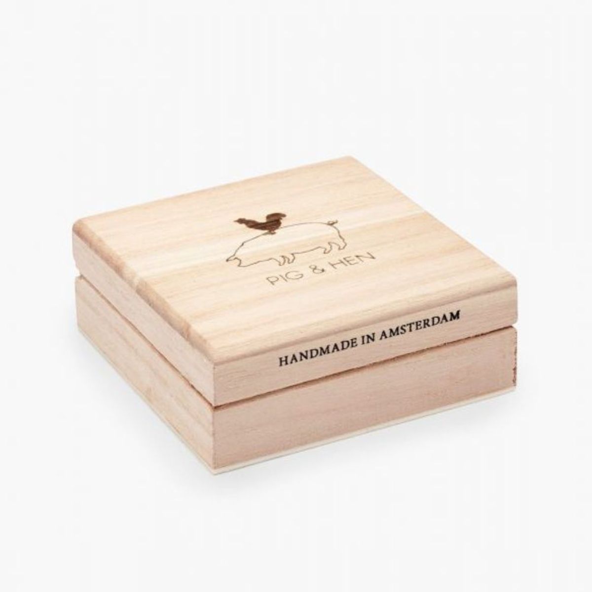 PIG & HEN - Pulsera Hombre Gorgeous George Army - Black