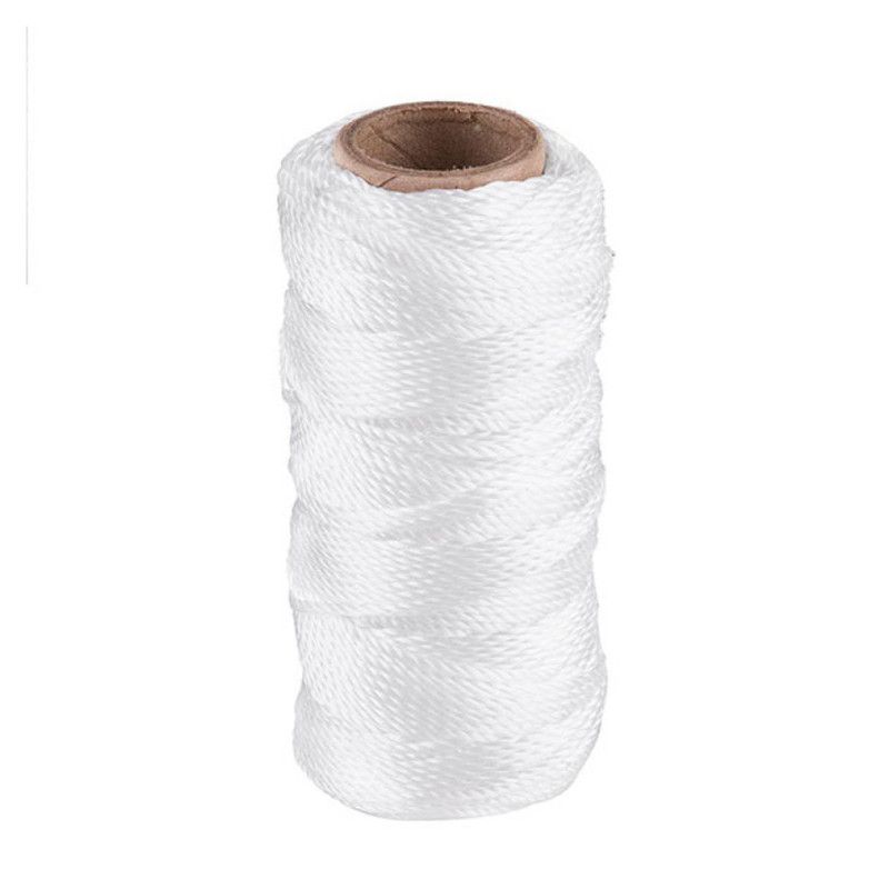 TOOLCRAFT - Hilo Polipropileno Para Albañil  Blanco 165 Mts