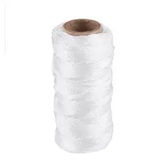 TOOLCRAFT - Hilo Polipropileno Para Albañil Blanco 165 Mts