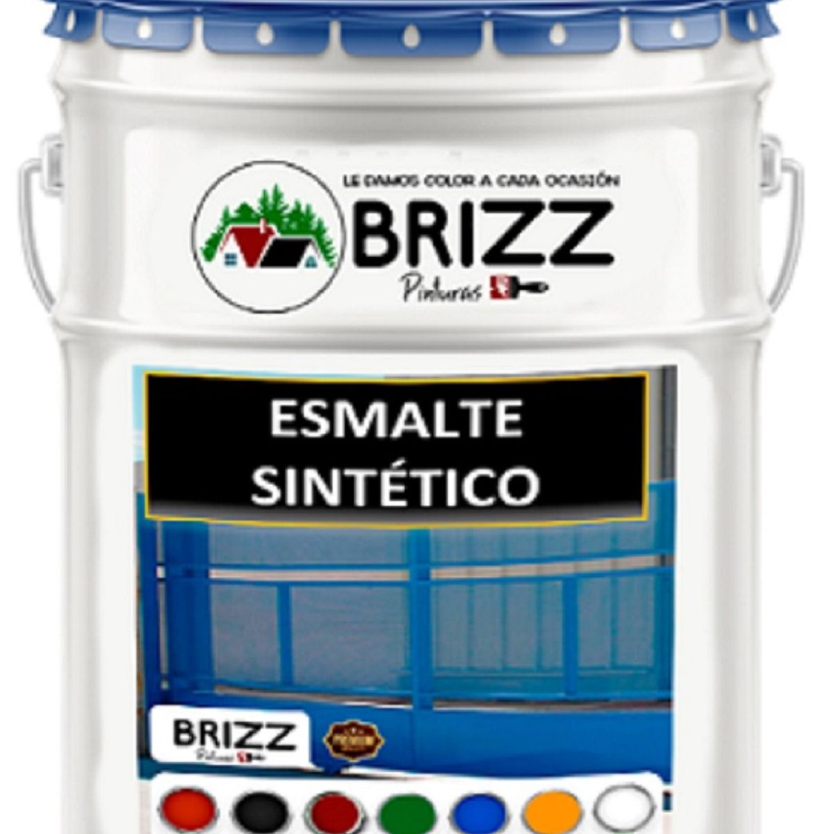 BAUM - Galon Esmalte Sintético Gris 8525 Baum Colobrizz