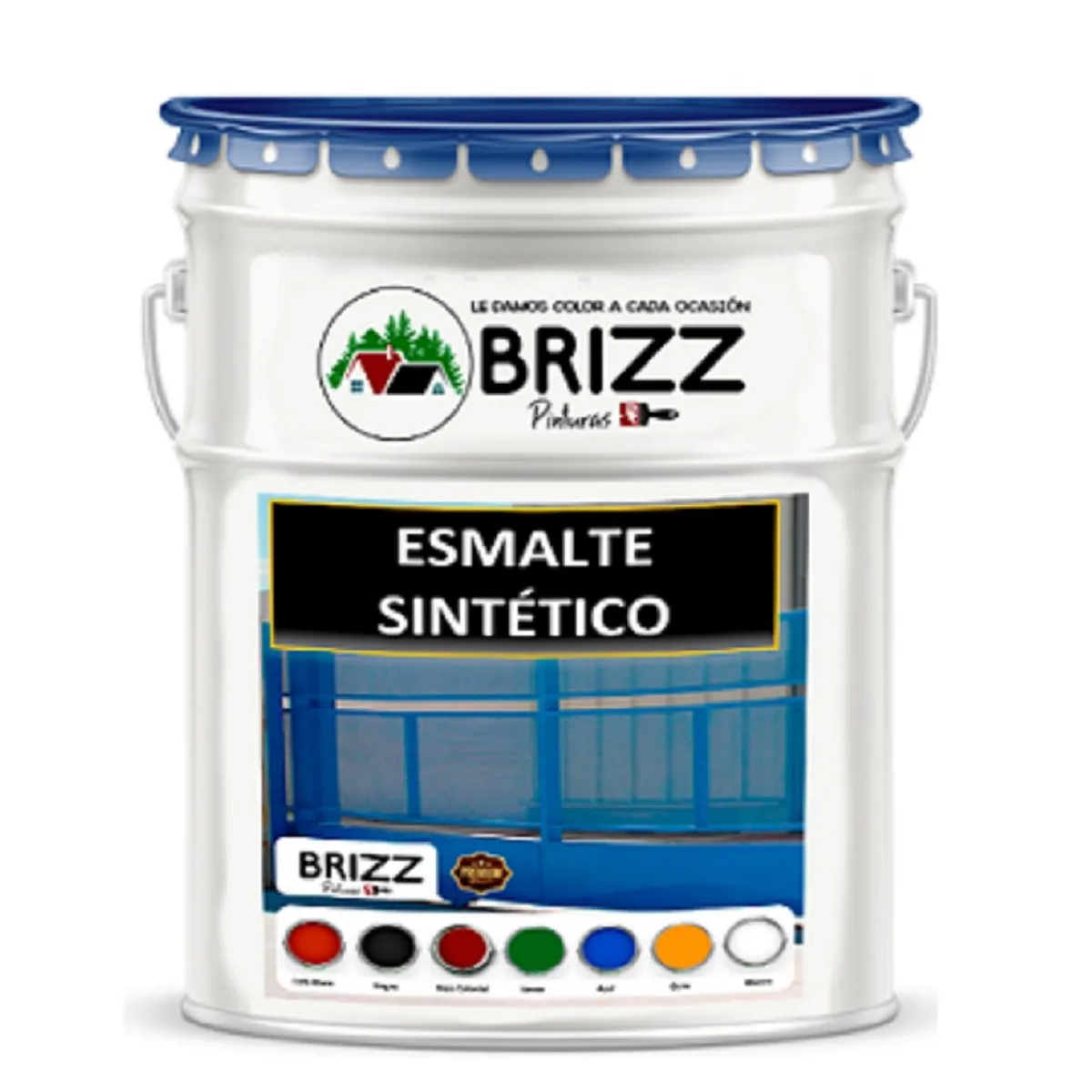 BAUM - Galon Esmalte Sintético Gris 8525 Baum Colobrizz