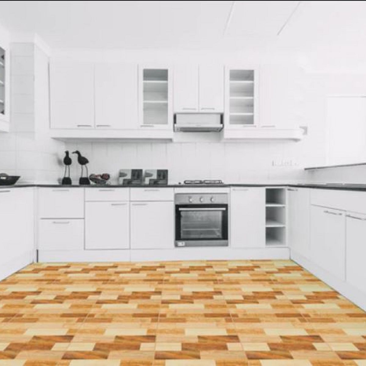 DEKOFIX - Baldosas 35x35 autoadhesivas para pisos modelo ALAMO