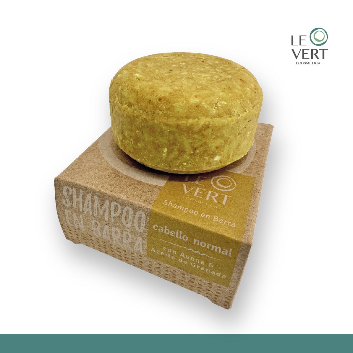 LE VERT - SHAMPOO EN BARRA LE VERT CABELLO NORMAL O MIXTO
