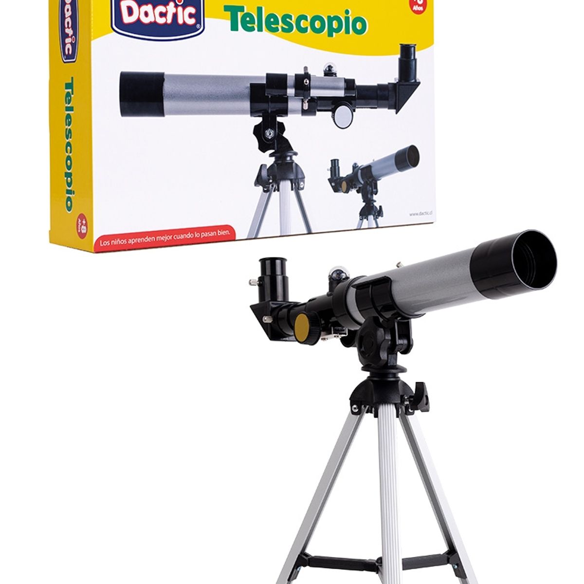 DACTIC - TELESCOPIO ALUMINIO CON TRÍPODE
