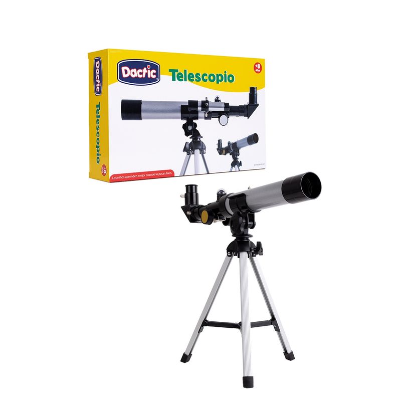 DACTIC - TELESCOPIO ALUMINIO CON TRÍPODE