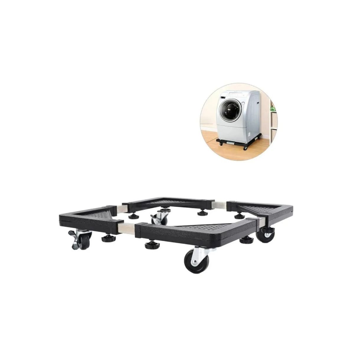 GENERICO - Soporte Base Con Ruedas Para Refrigeradores y Lavadoras