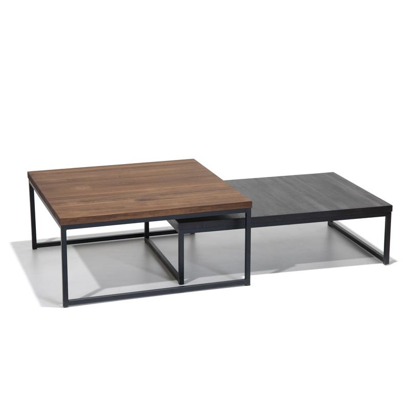 MEDULAR - Mesa de centro duo wood black Medular