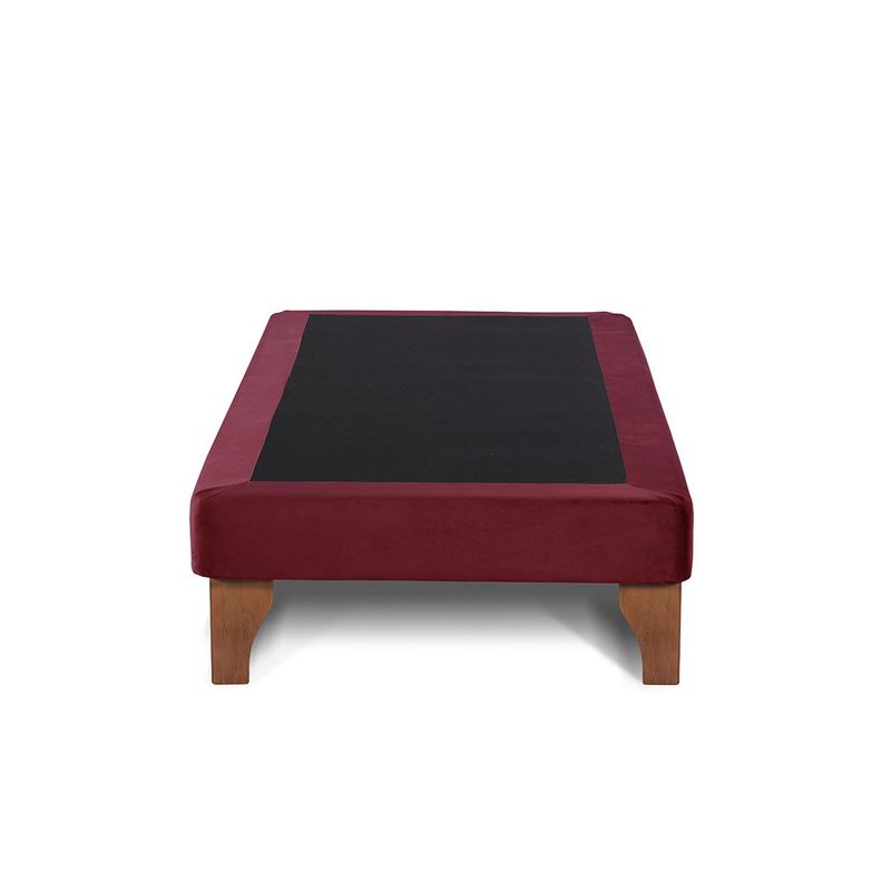 LATAM HOME - Base Europea Zen Tela Burdeo 1.5 Plazas