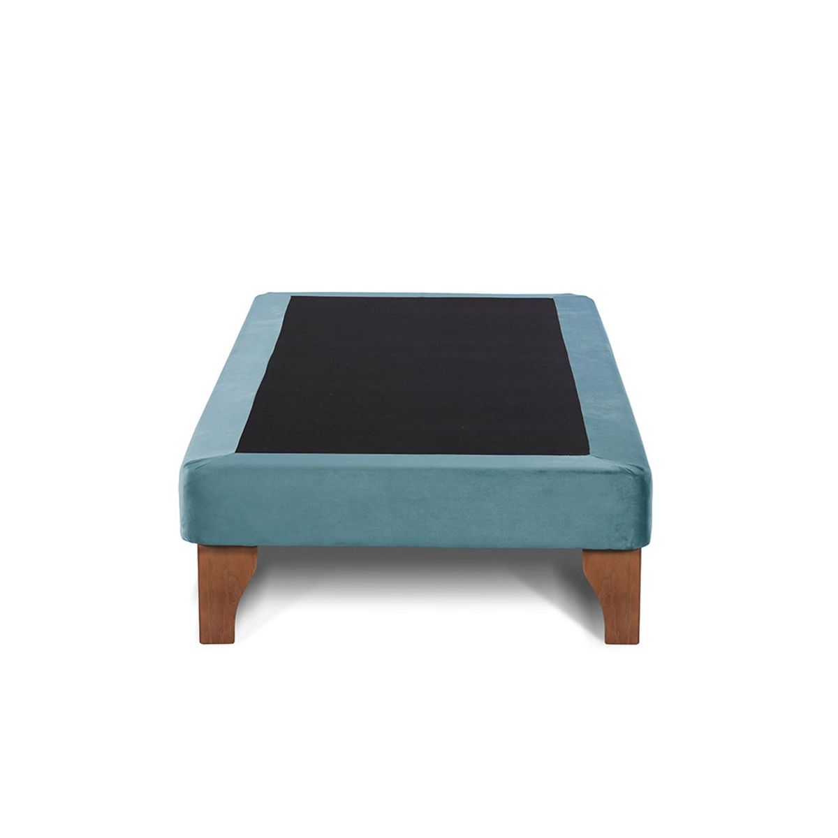 LATAM HOME - Base Europea Zen Tela Turquesa 1.5 Plazas