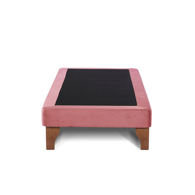 LATAM HOME - Base Europea Latam Home Zen Tela Palo Rosa 1.5 Plazas