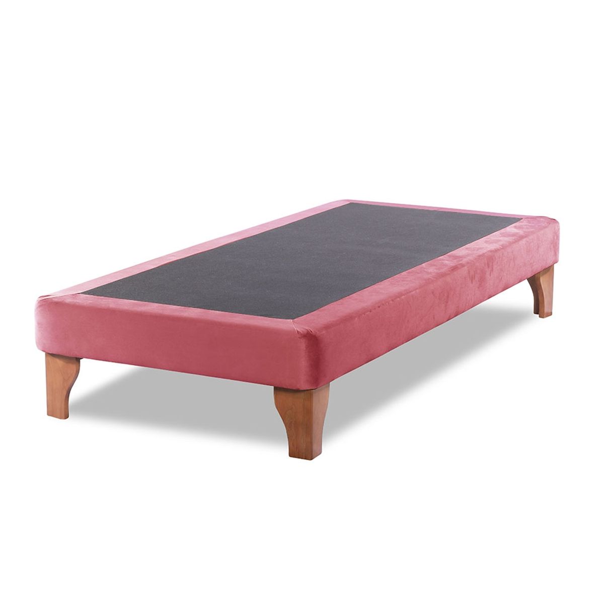 LATAM HOME - Base Europea Latam Home Zen Tela Palo Rosa 1.5 Plazas