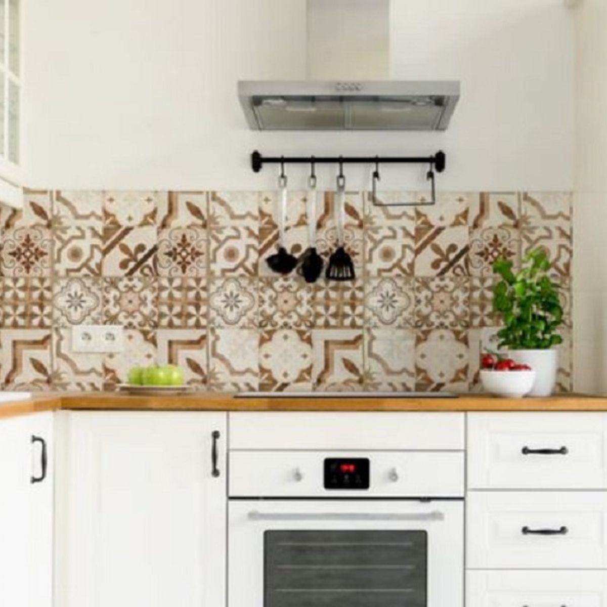 DEKOFIX - Baldosas 35x35 autoadhesivas para pisos modelo VENICE