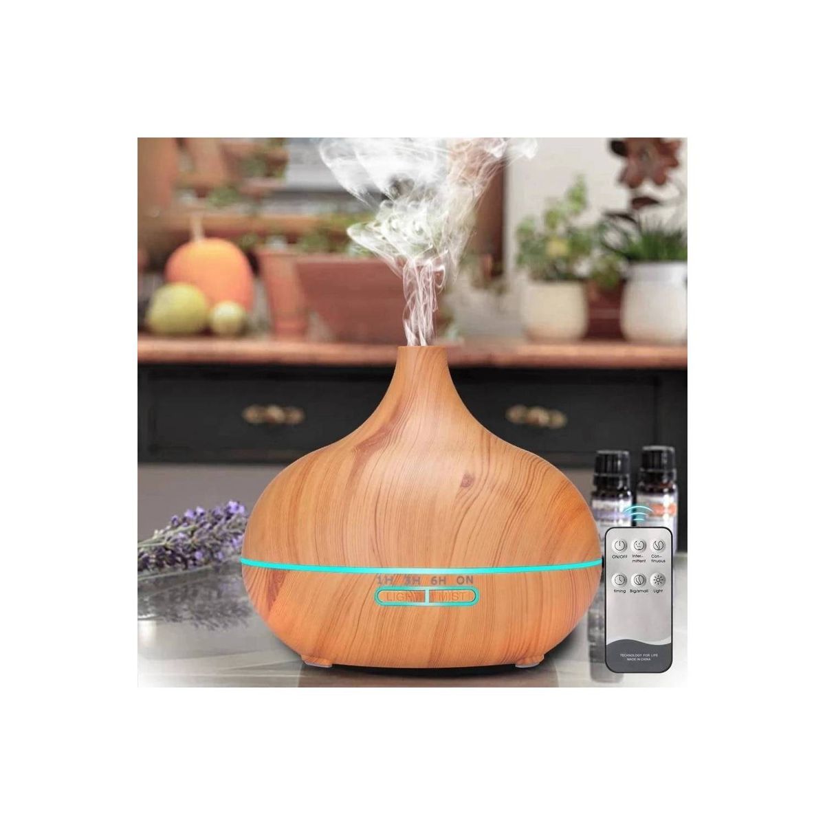GENERICO - Humidificador Y Difusor De Aromas 400ml