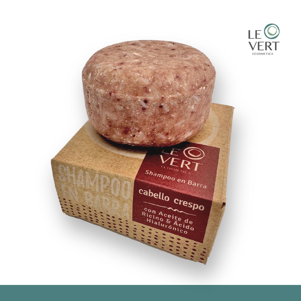 LE VERT - SHAMPOO EN BARRA LE VERT CABELLO CRESPO