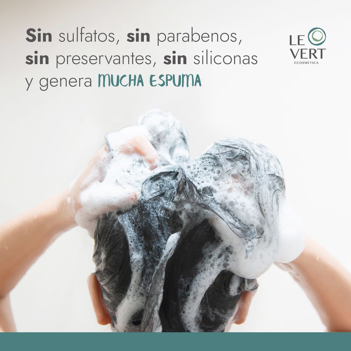 LE VERT - SHAMPOO EN BARRA LE VERT CABELLO CRESPO