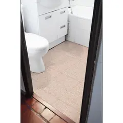 DEKOFIX - Baldosas 35x35 autoadhesivas para pisos modelo GRANULADO BEIGE