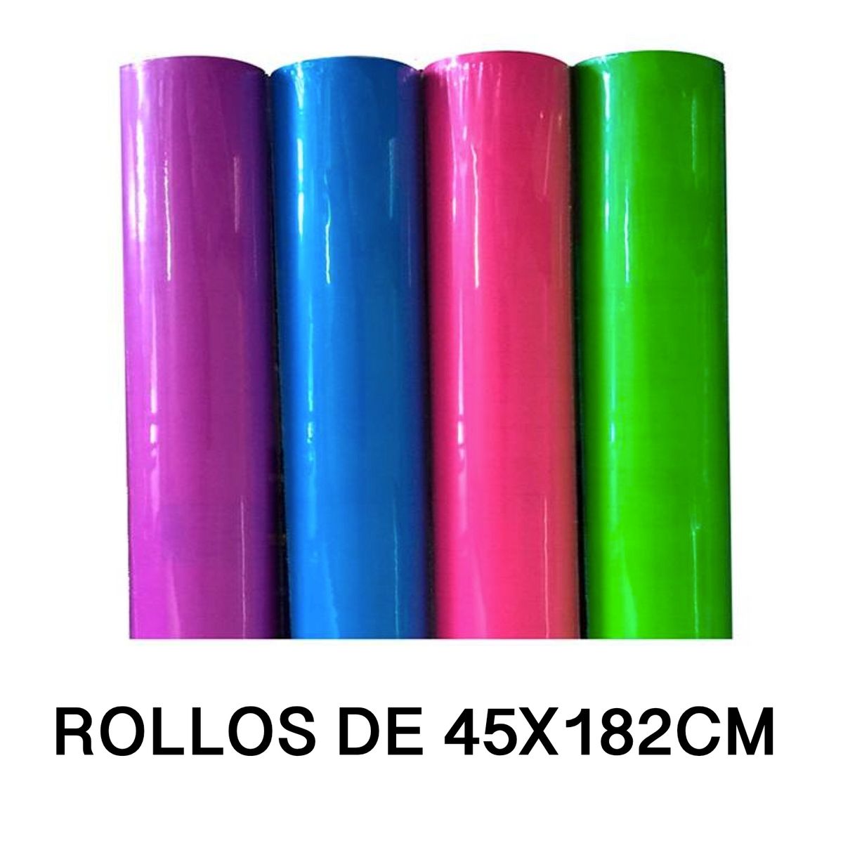CONTACT - Pack 4 rollos Papel Adhesivo Neon 45x182cm
