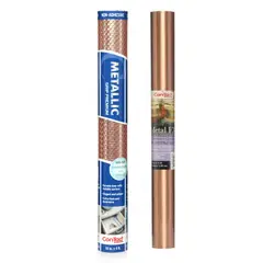 CONTACT - Pack Papel Adhesivo y Malla Antideslizante Cobre