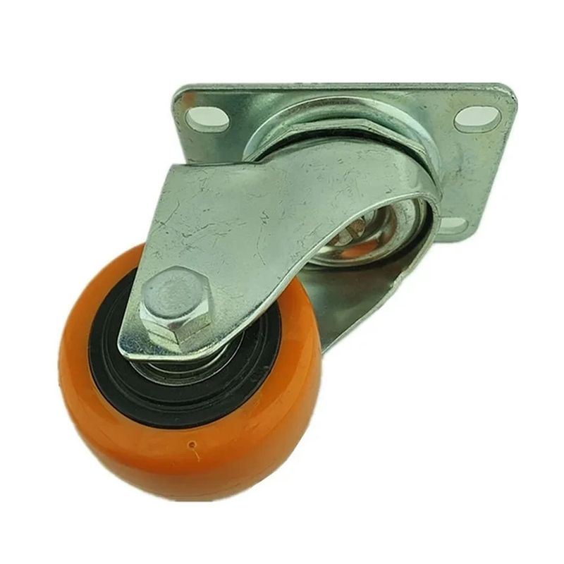 GENERICO - Pack 2 Ruedas Base giratoria 50mm - GL-210X-PU