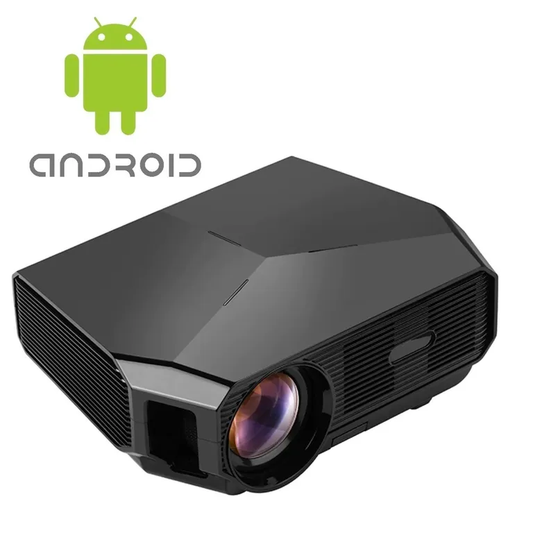 CASTLETEC Proyector Led A4300 PRO Android WIFI Full HD 1080P 4800 Lux 230 ANSI