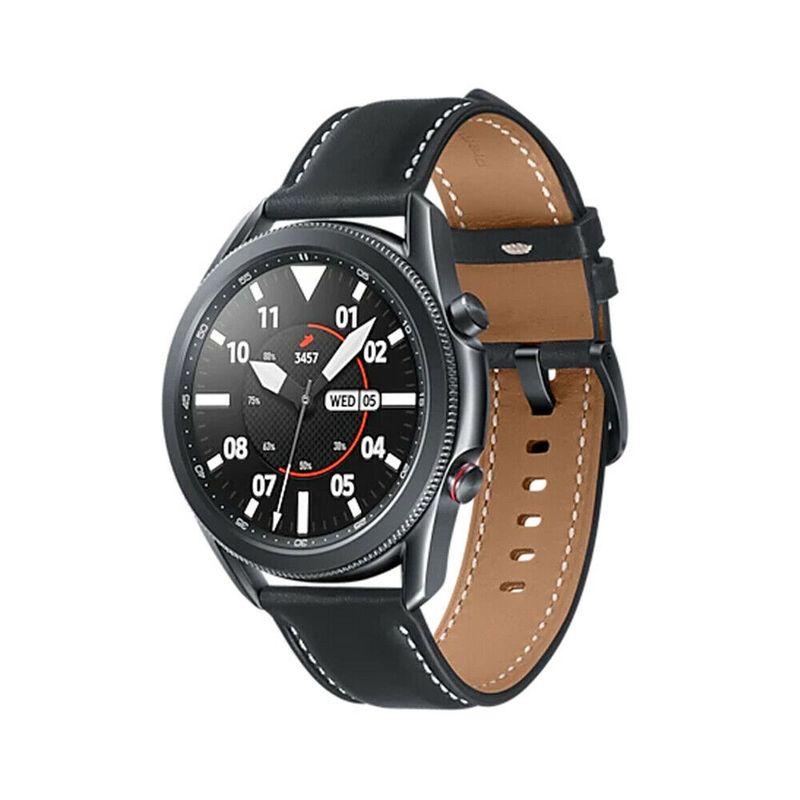GENERICO - Correa Cuero compatible Galaxy Watch 46mm / Watch 3 45mm