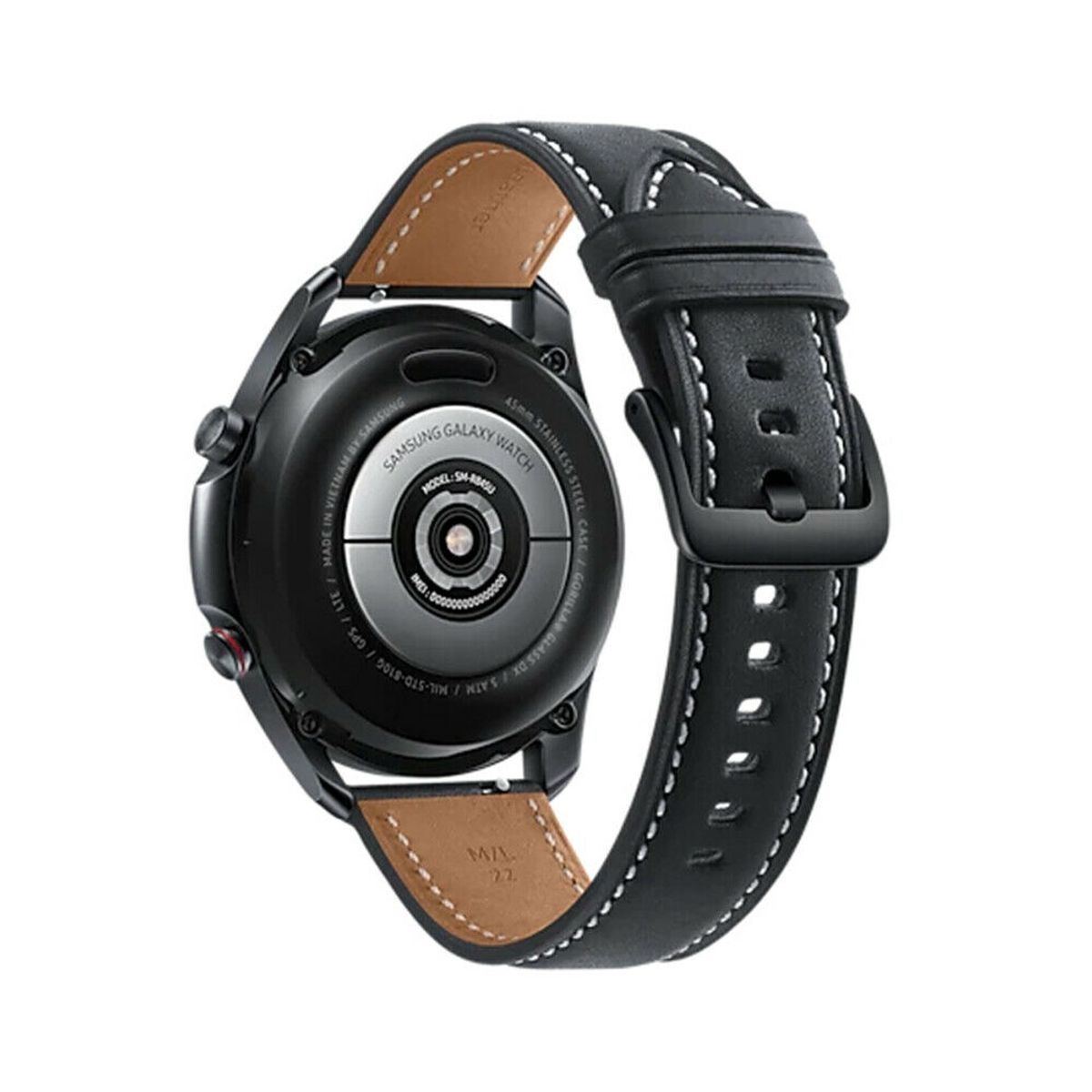 GENERICO - Correa Cuero compatible Galaxy Watch 46mm / Watch 3 45mm