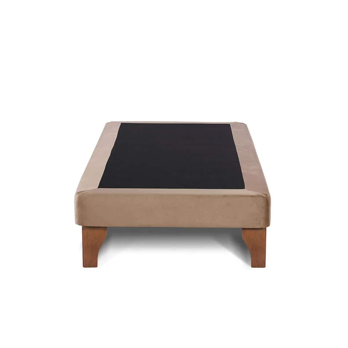 LATAM HOME - Base Europea Zen Tela Beige 1 Plaza