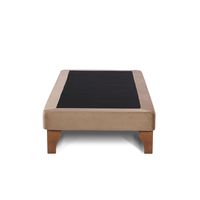 Base Europea Zen Tela Beige 1 Plaza