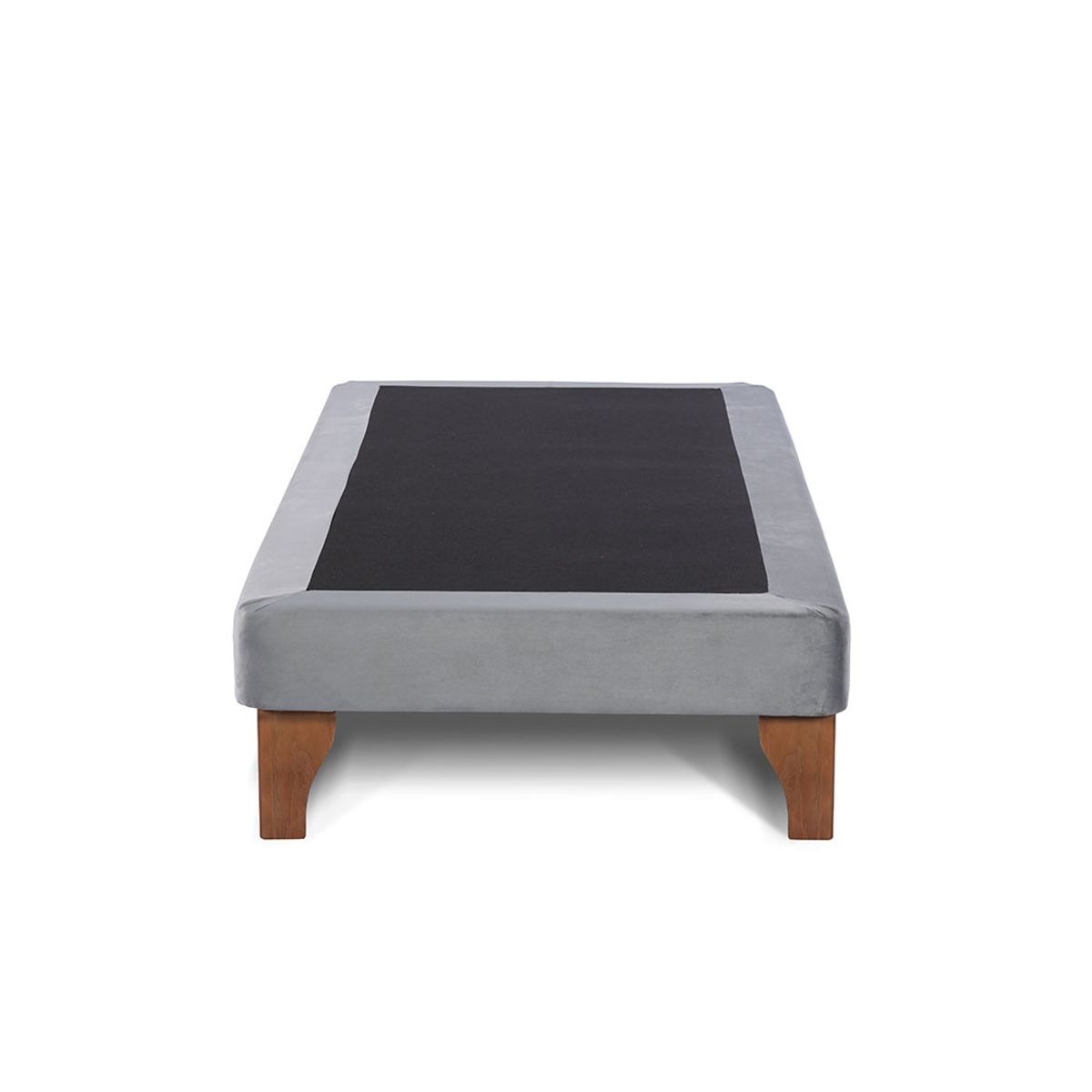 LATAM HOME - Base Europea Latam Home Zen Tela Gris 1 Plaza