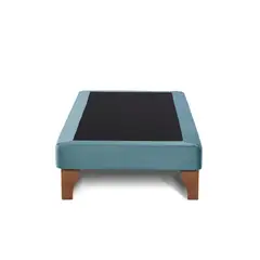 LATAM HOME - Base Europea Zen Tela Turquesa 1 Plaza