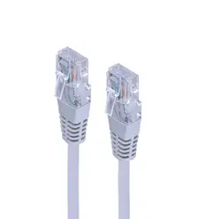 PHILCO - Cable de Red Ethernet de 2 Metros Categoría 5E 100% Cobre - Gris