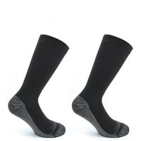 Calcetín Cobre + Bamboo Bi-Pack Marengo