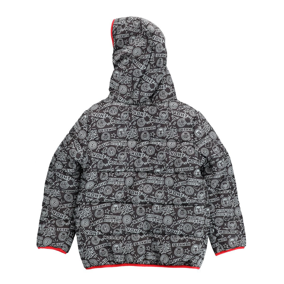 MARVEL - Parka Niño Iconos Gris Marvel