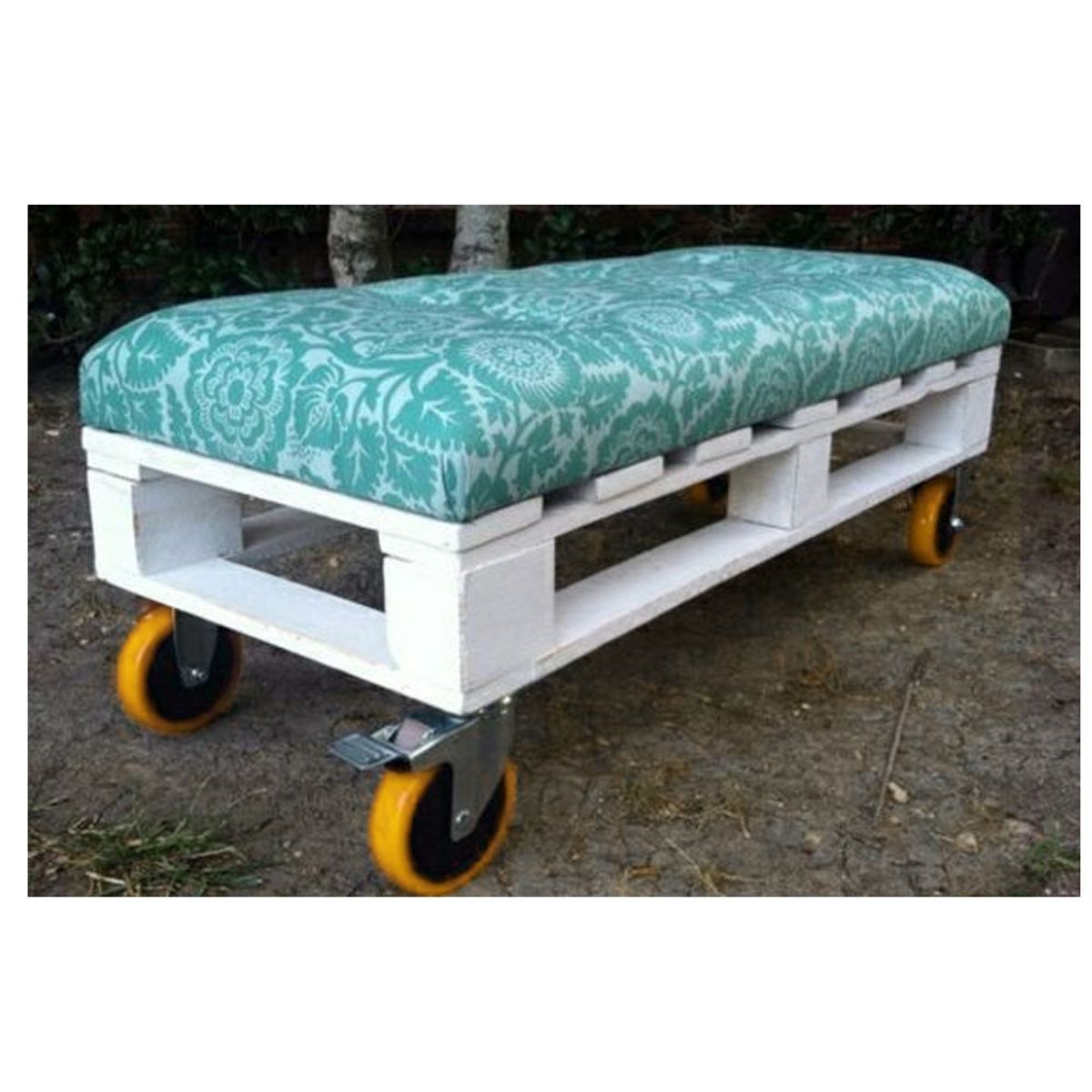 GENERICO - Pack 2 Ruedas Base Giratoria 75mm con freno - GL-314X-PU-FP