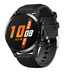 GENERICO - Correa de Cuero compatible Huawei GT 5, 4, 3 46mm