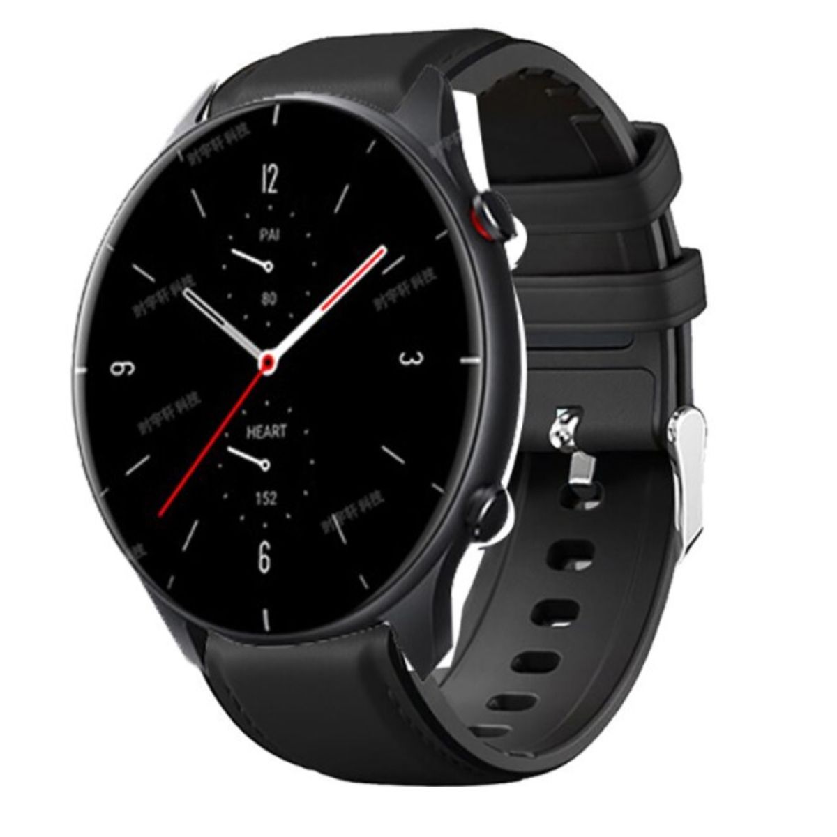 GENERICO - Correa de Cuero compatible Amazfit Gtr 4 3 2 47mm  Stratos
