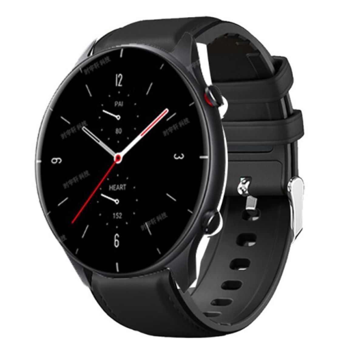 GENERICO - Correa de Cuero compatible Amazfit Gtr 4 3 2 47mm  Stratos