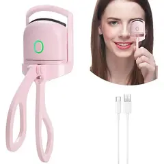 GENERICO - Rizador De Pestañas Elctrico De Lasrga Duración Carga Usb