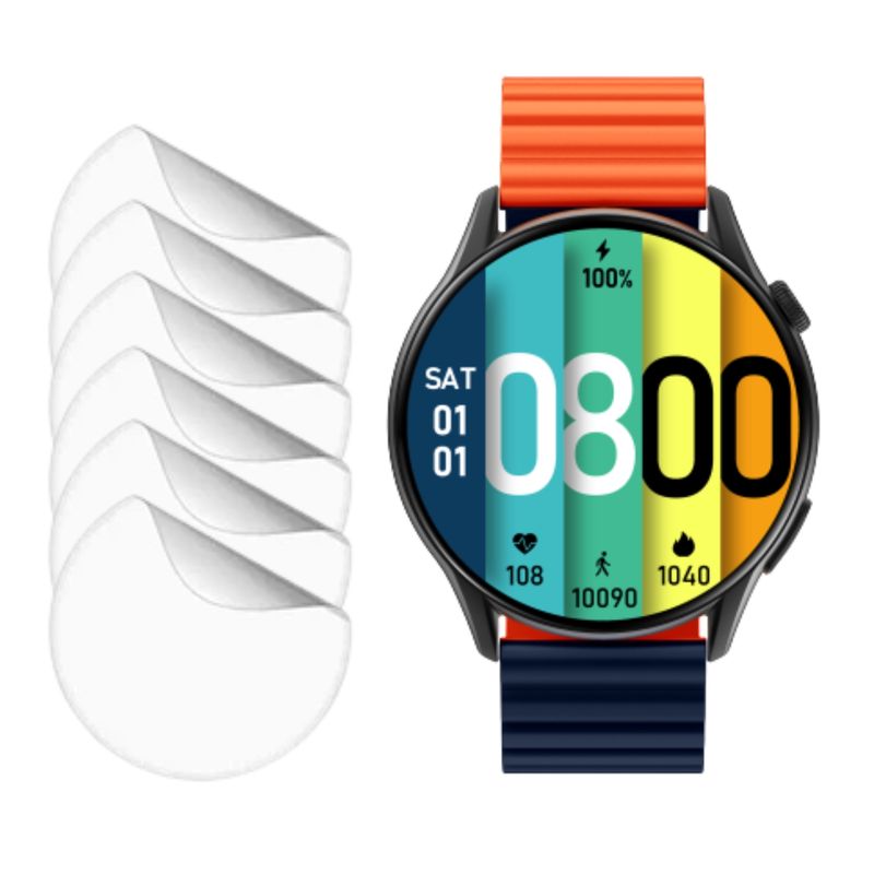 GENERICO - Lamina Hidrogel Smartwatch Kieslect Kr Pro 6-pack