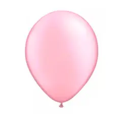 GENERICO - Set 100 Globos Macaron Rosado Pastel
