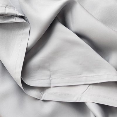 Imagen 2 del producto Juego de Sábanas 100% Bambú Orgánico 2 Plazas 2 Hilos Gris Claro