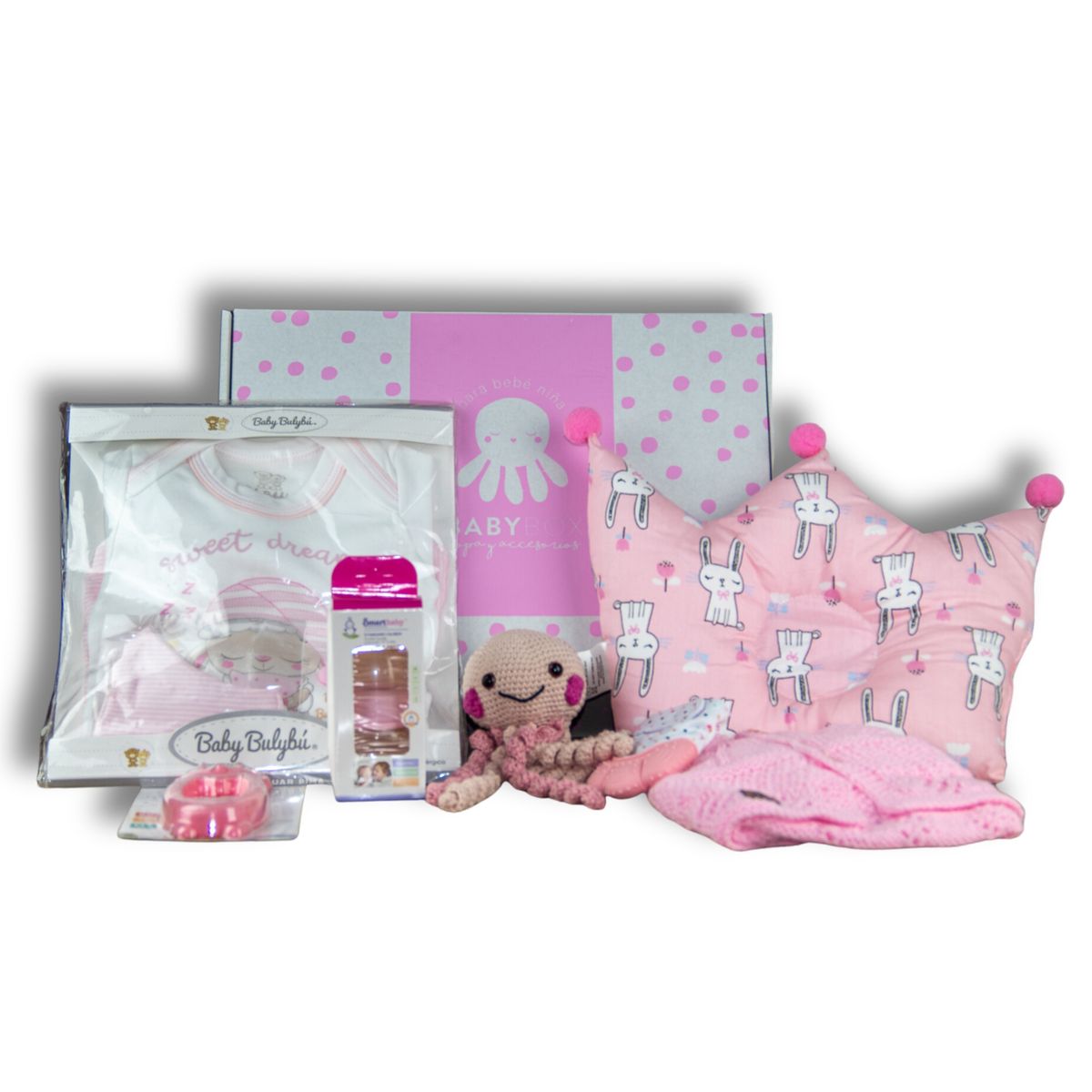 GENERICO - Caja de Regalo para bebé recién nacido baby shower bautizo