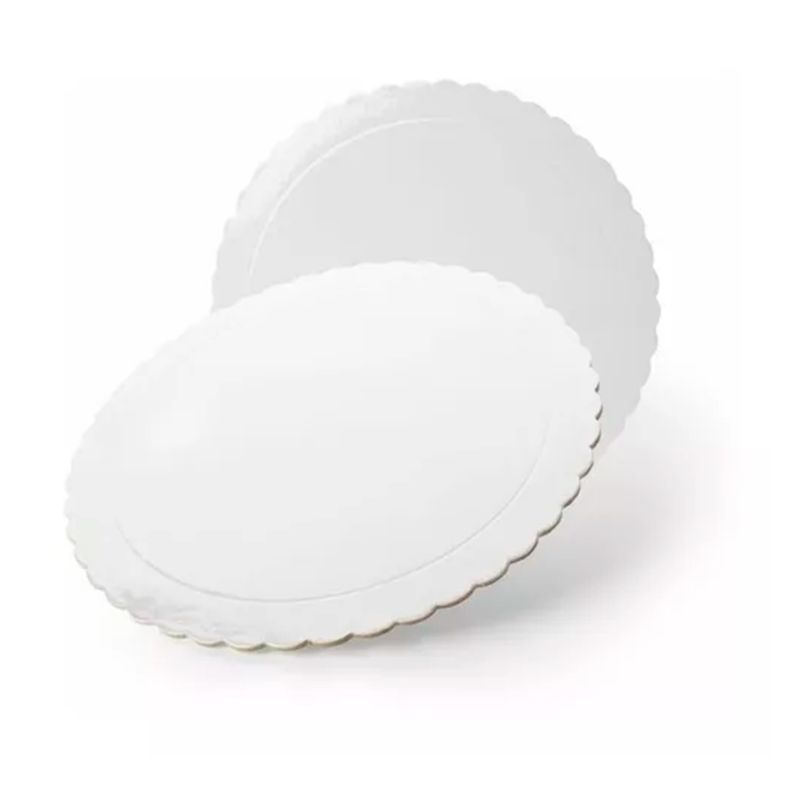 GENERICO - Set 6 Bandeja Base Redonda Para Pastel 32 Cm