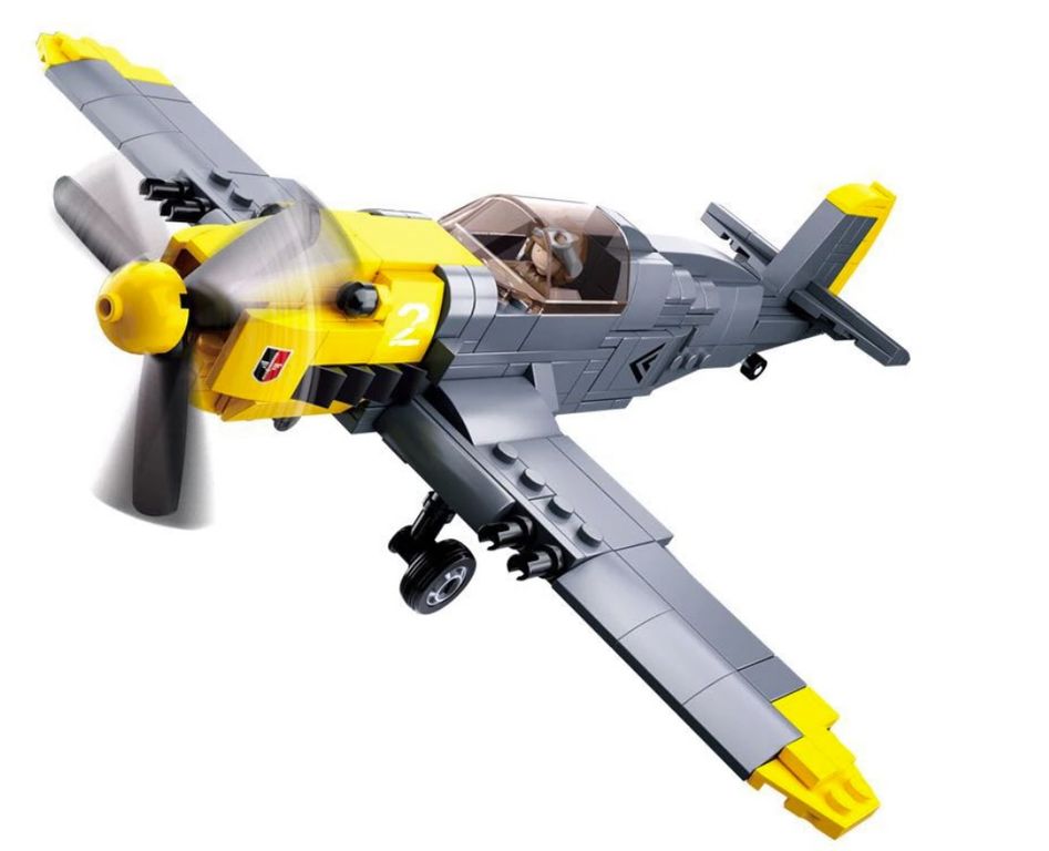 Avion WWII BF109 LUFTWAFFE compatible Lego-