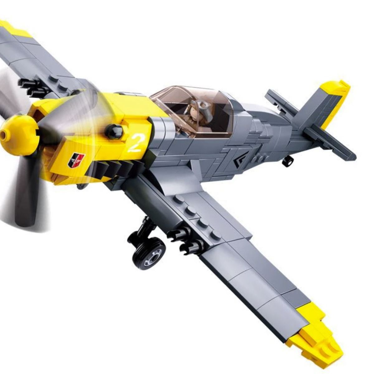 SLUBAN - Avión WWII BF109 LUFTWAFFE compatible Lego-